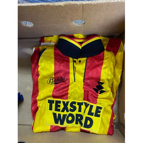 55 - Collection of vintage football shirts