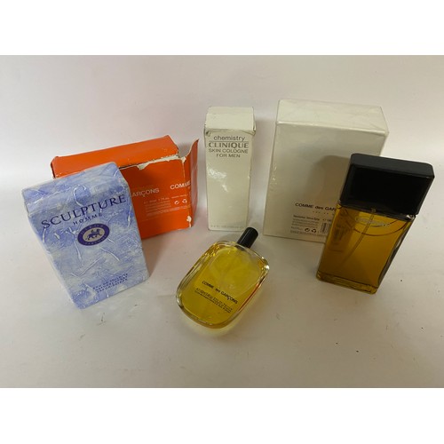 176 - Selection of men's cologne from Clinique, Missoni, Sculpture and Comme des Garcon