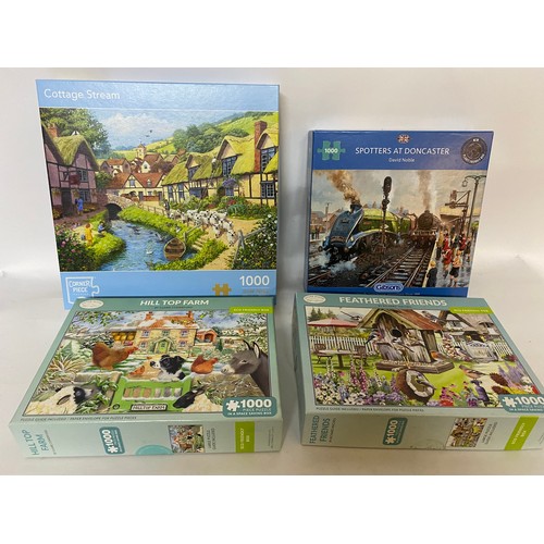 180 - Selection of 4 x jigsaw puzzles