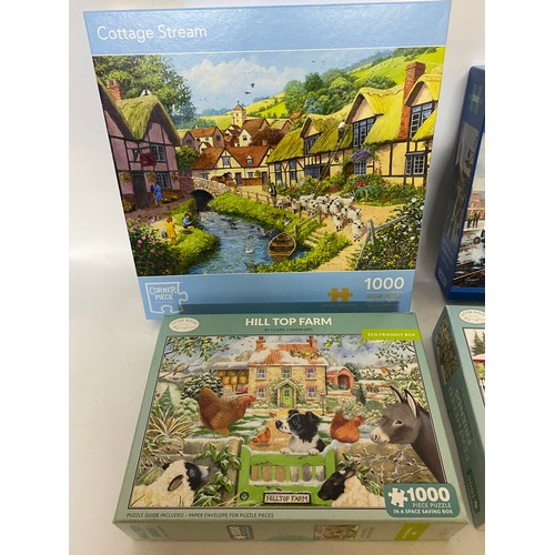 180 - Selection of 4 x jigsaw puzzles