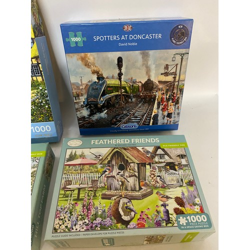 180 - Selection of 4 x jigsaw puzzles