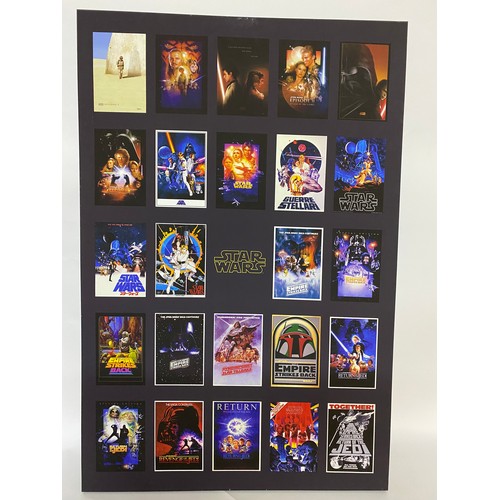 183 - 2 Star Wars canvas on frame pictures, 60x90cms.