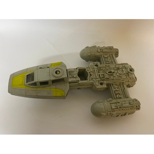 191 - Vintage Star Wars Y Wing Fighter,