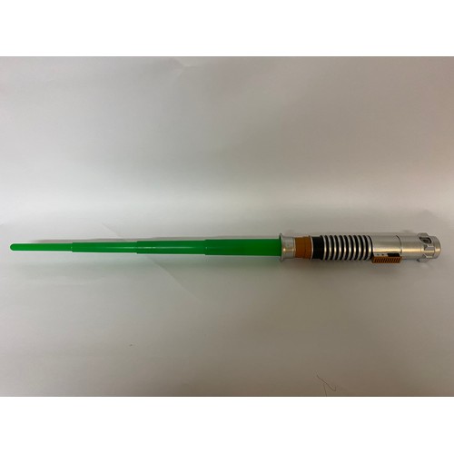 192 - Vintage Luke Skywalker  retractable green Lightsaber