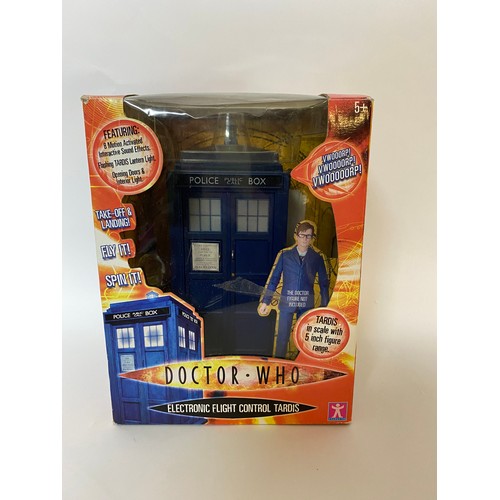 193 - Dr Who electronic flight control Tardis in box.