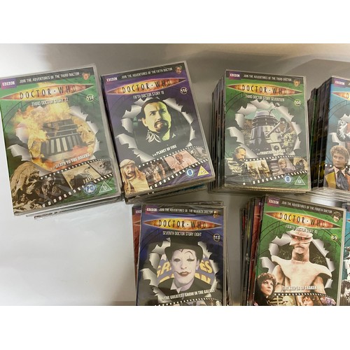 194 - Large selection of Dr Who DVD's including episode no 1-152