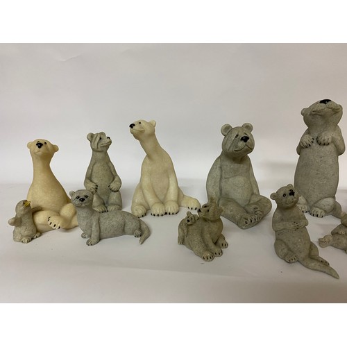 198 - Selection of 13 x Quarry Quitters figures.