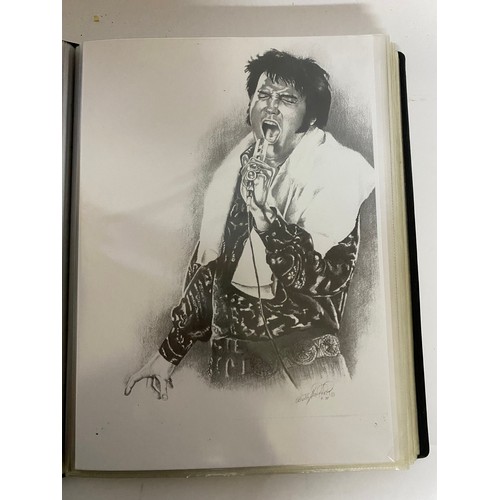 268 - Album of Elvis sketches