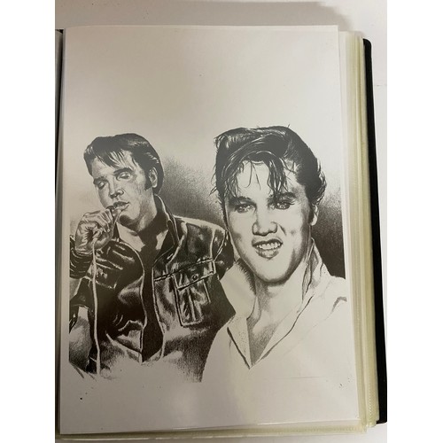 268 - Album of Elvis sketches