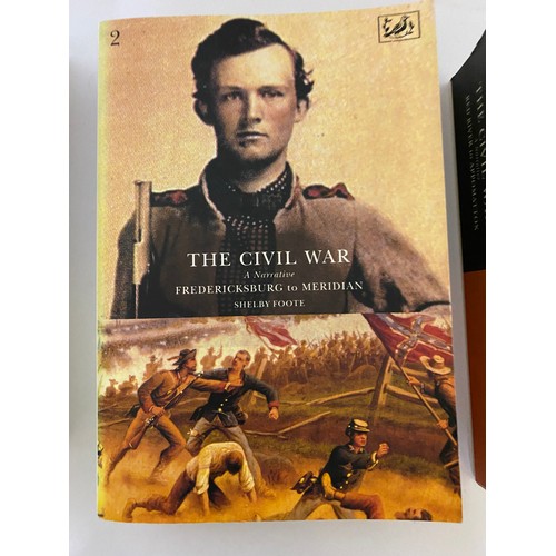 275 - Set of 3 books, The Civil War by Shelby Foote.