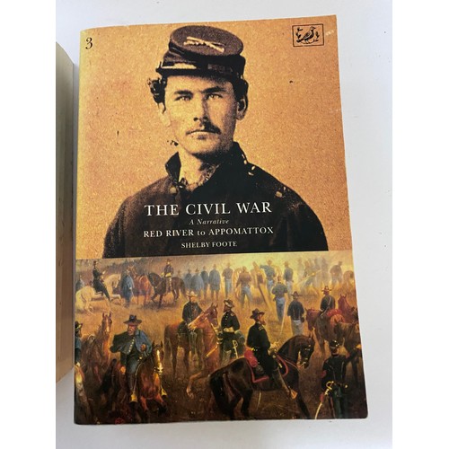 275 - Set of 3 books, The Civil War by Shelby Foote.