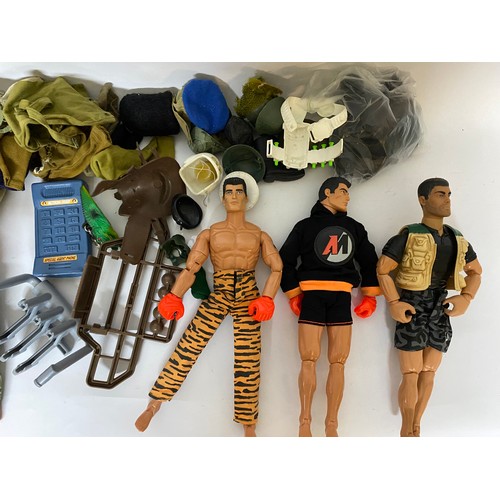 279 - Job lot of Action Men, toys, clothes and accessories