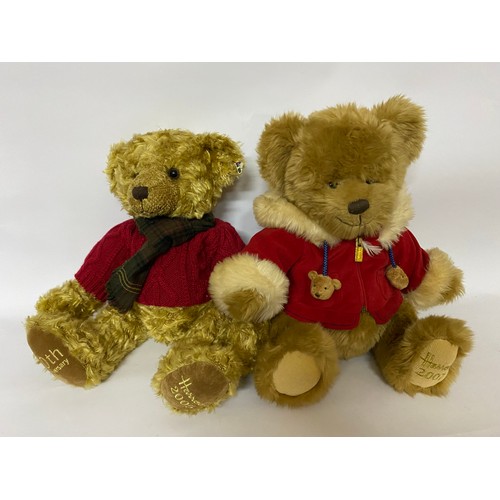 288 - Selection of 11 x Harrods bears, 1999-2009  inclusive.