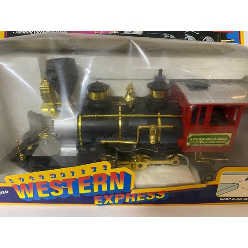 293 - Vintage battery operated 'Western Express Train'