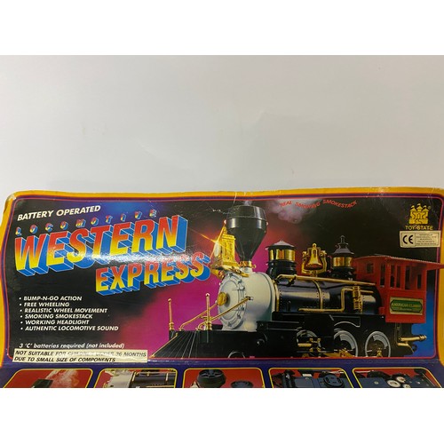 293 - Vintage battery operated 'Western Express Train'