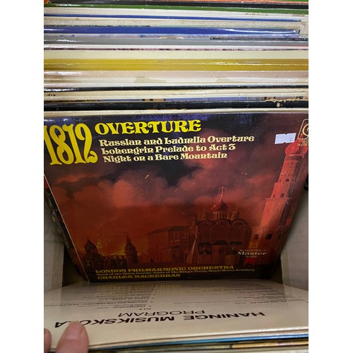 303 - Large selection of LP's including classical and musicals.