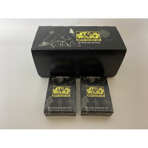 308 - Star Wars CCG Premier Cards Boxed Set of 12 smaller boxes. Each box contains, common, uncommon and o... 