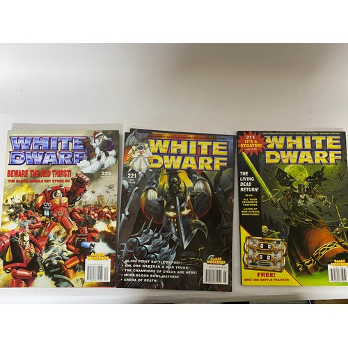 312 - 15 x White Dwarf magazines, Games Workshop Citadel Miniatures monthly gaming supplement issues. Mint... 