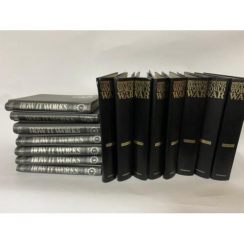 350 - 8 x volumes of 'History of 2nd world war' and 7 x volumes of 'How it works'