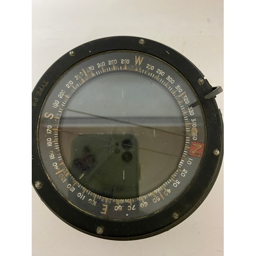 361 - World War 2 British Royal Air Force navigational compass ref 6A/0726