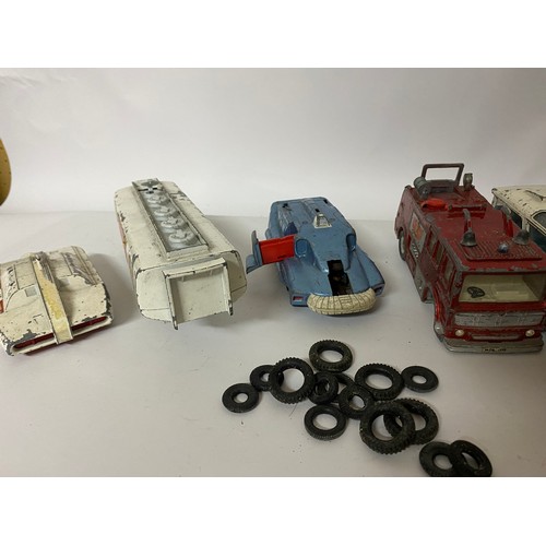 377 - Collection of Dinky Toys including Maximum Security vehicle, AEC tanker, Spectrum Pursuit vehicle, M... 