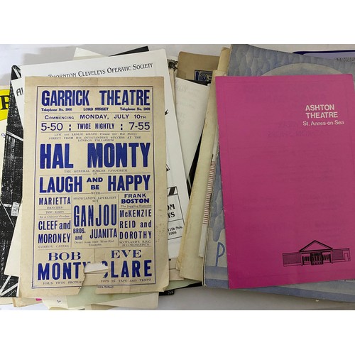 5 - Collection of vintage theatre programmes.