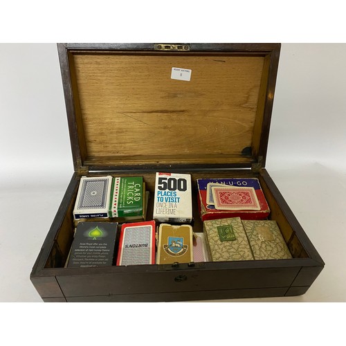 8 - Collection of vintage playing cards.