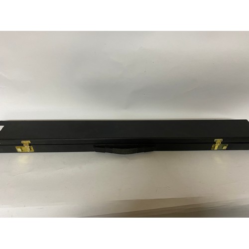 77 - 4 piece snooker cue in carry case