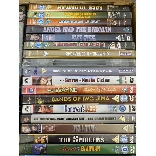 80 - Large collection of John Wayne DVD's