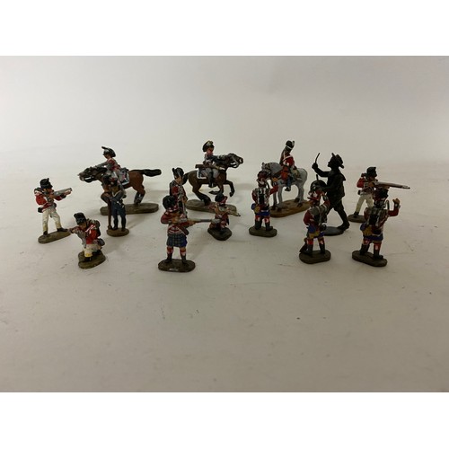 98 - Collection of miniature lead soldiers