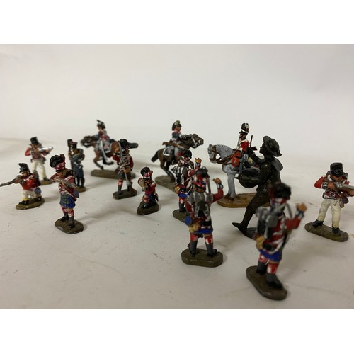 98 - Collection of miniature lead soldiers