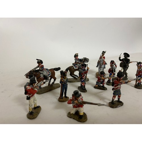 98 - Collection of miniature lead soldiers