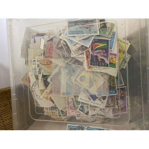 100 - Selection of Stamps, albums, first day covers and postal history