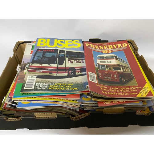 422 - Large collection of bus magazines