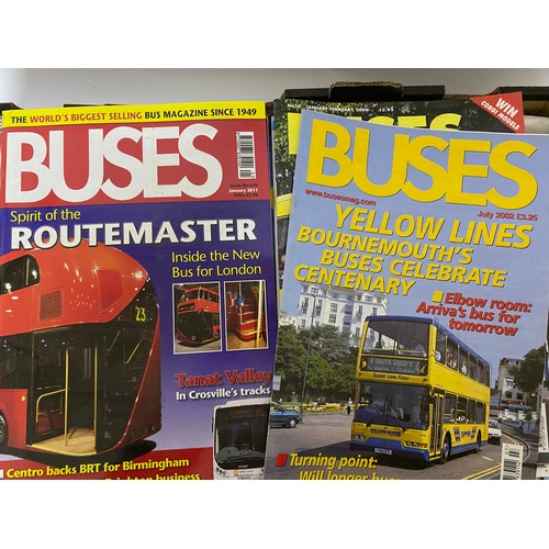 422 - Large collection of bus magazines