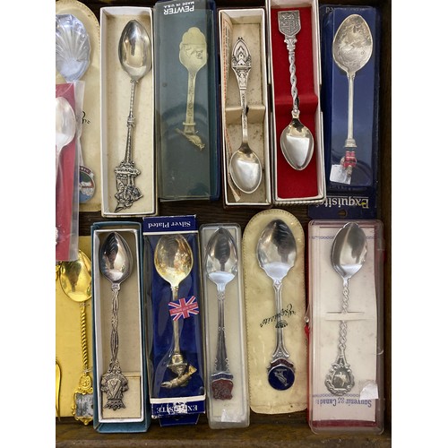 94 - Selection of collector spoons.