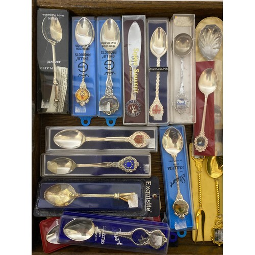 94 - Selection of collector spoons.