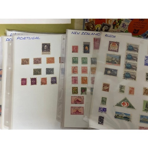 1 - Selection of stamps, postal history and first day covers.