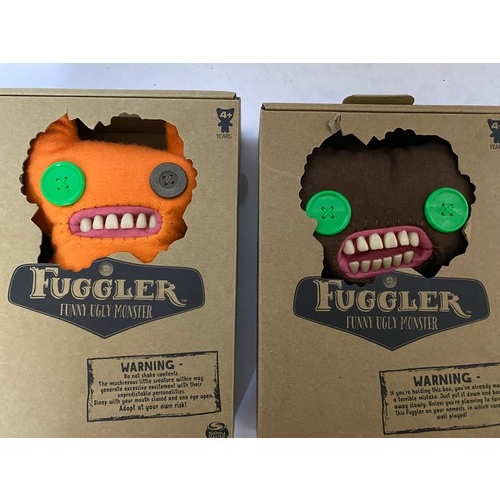 19 - 3 boxed Fuggler Funny Ugly Monsters