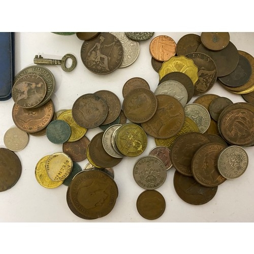 26 - Collection of old coins.