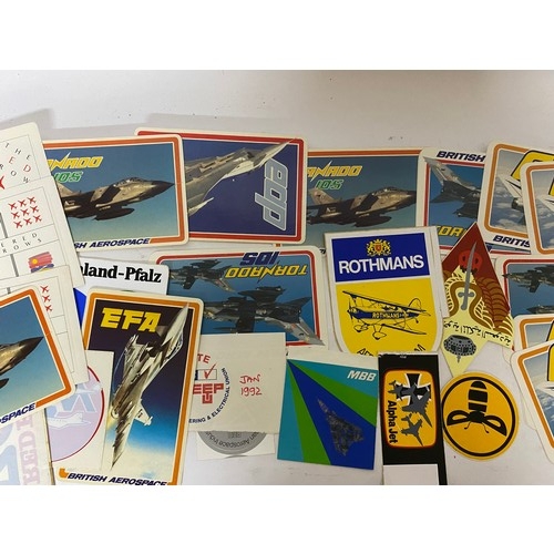 68 - Collection of RAF and British Aerospsce stickers