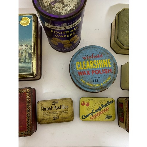 84 - Collection of old advertising tins