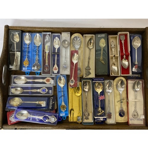 94 - Selection of collector spoons.