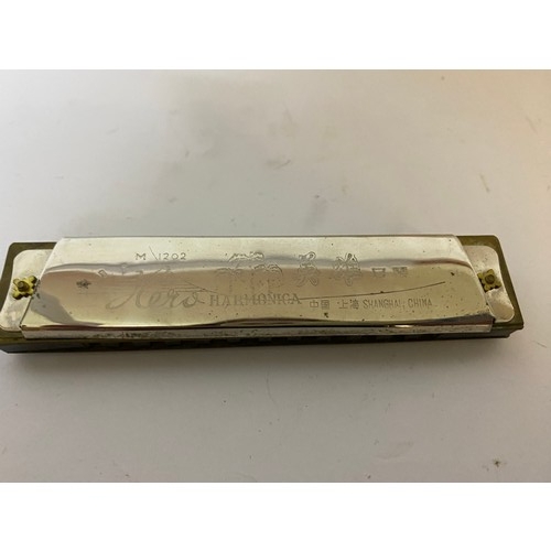 124 - Vintage harmonica's from M. Hohner[Echo] and Hero[Shanghai]