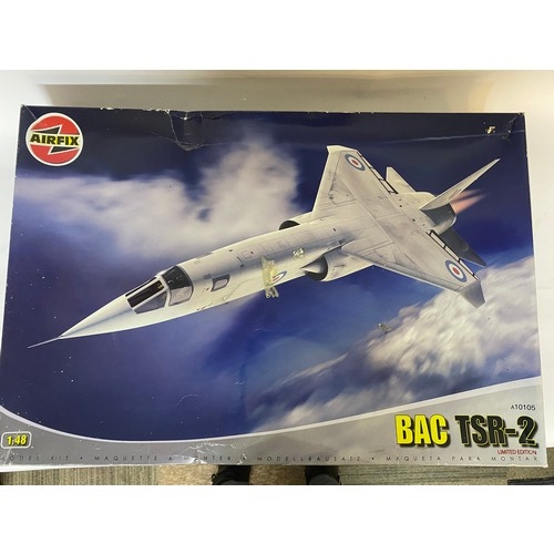 148 - Airfix BAC TSR-2 kit. Interior complete and sealed.