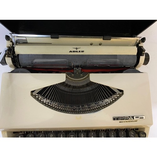 172 - Adler Tippa S Typewriter in carry case.