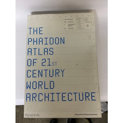 274 - The Phaidon Atlas of 21st Century World Architecture, covering building Goegrahpic zones and more.