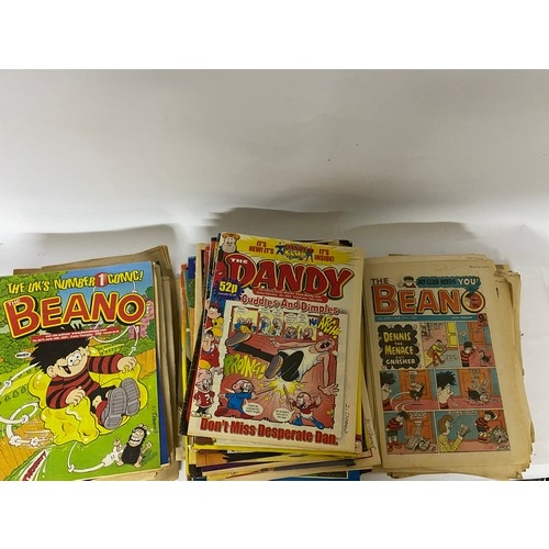 382 - Collection of over 200 Beano and Dandy comics