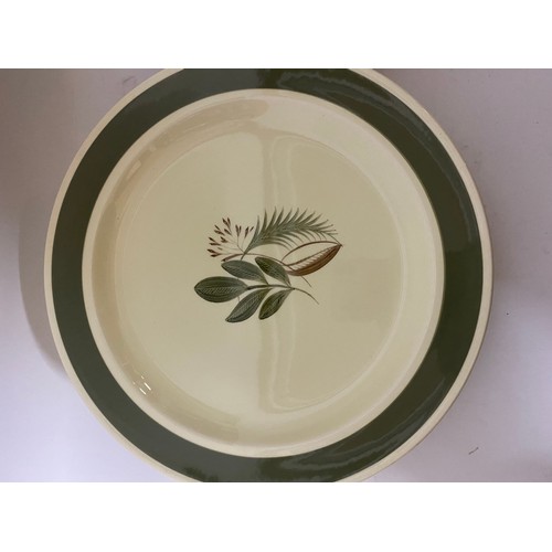 668 - Selection of Susie Cooper 'ferndown' plates, 6 x dinner plates and 6 x salad plates