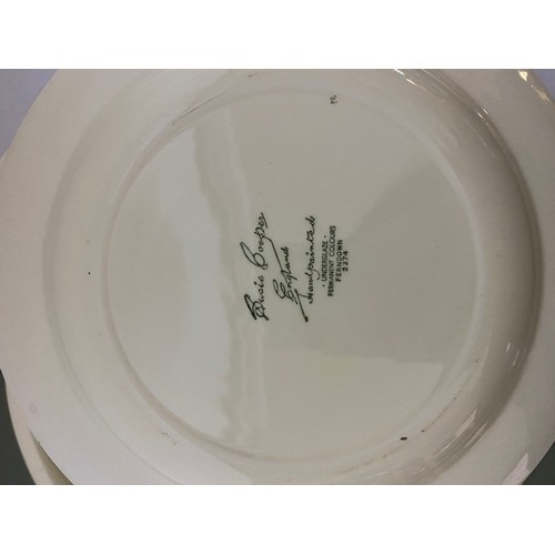668 - Selection of Susie Cooper 'ferndown' plates, 6 x dinner plates and 6 x salad plates